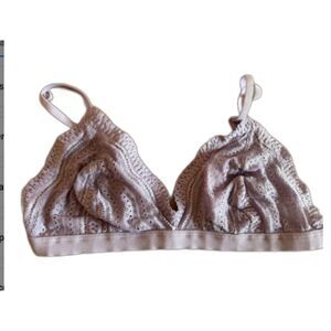 COSABELLA DOLCE BRA BRALETTE IN ISSUS LAVENDER NWT SIZE LARGE